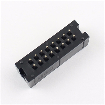 16Pin Straight Male Shrouded IDC Socket