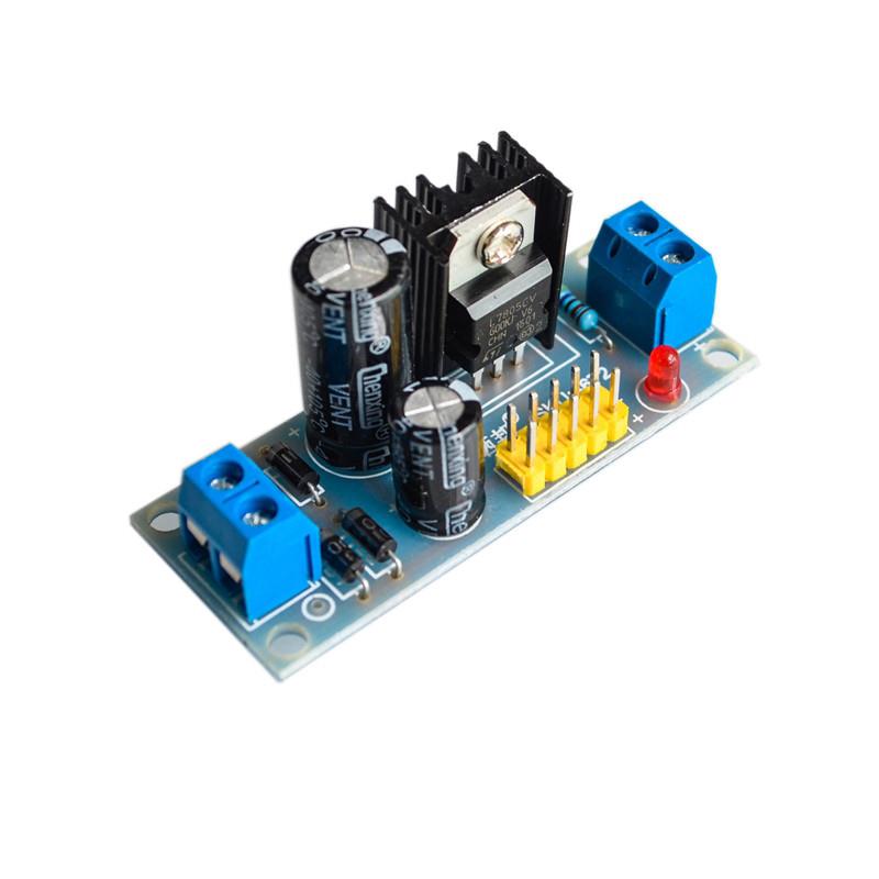 LM7805 3-Terminal Voltage Stabilizer 5V Voltage Stabilizer Power Module