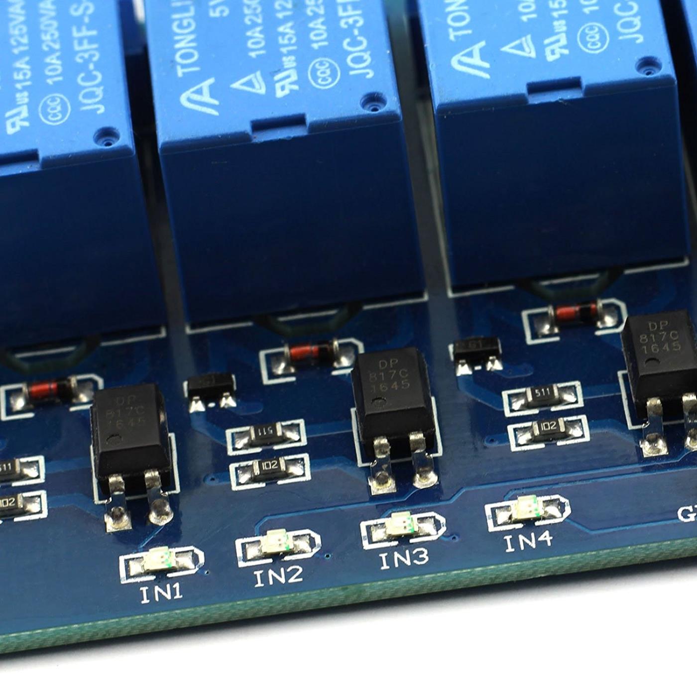4-Channel Relay Module: Cell Phones & Accessories | bestarduino