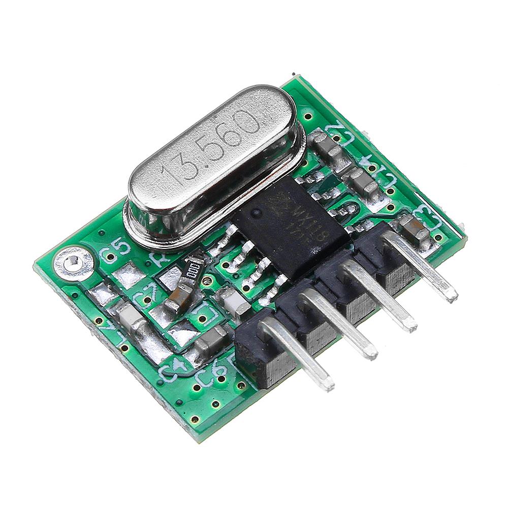 433mhz Rf Wireless Wl102 Superheterodyne Receiver And Wl101 Transmitter With Antenna Kit 3015