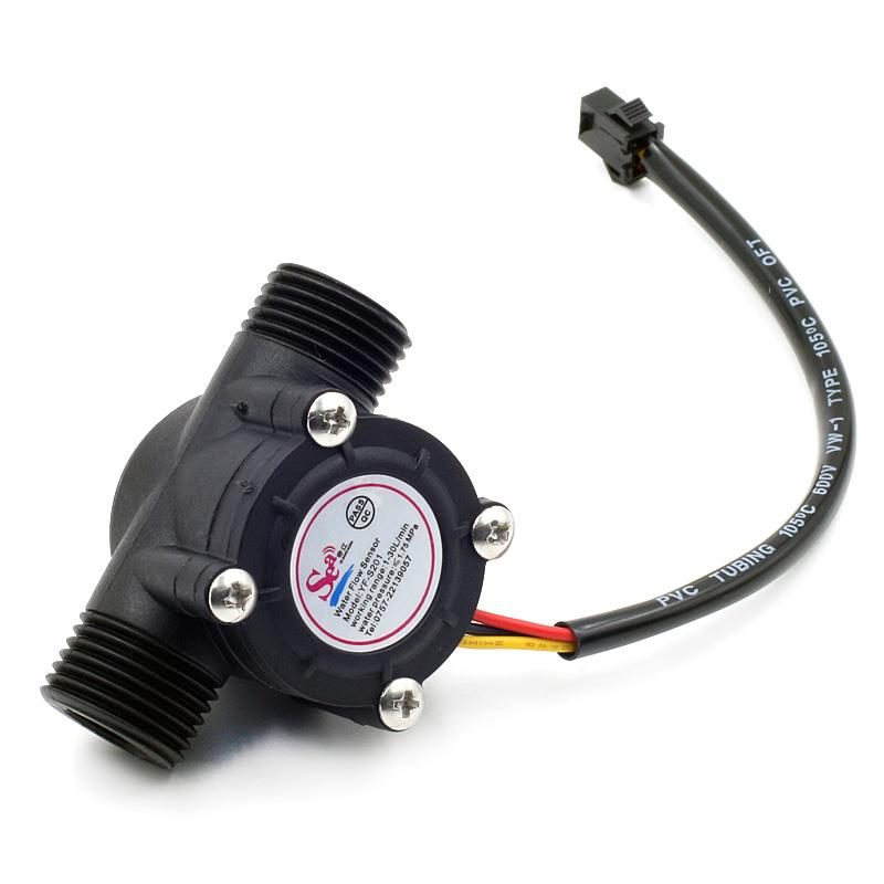 YF-S201 Hall Effect Water Flow Meter / Sensor