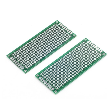 3X7CM Double Side Prototype PCB Tinned Universal Breadboard [5pcs Pack]