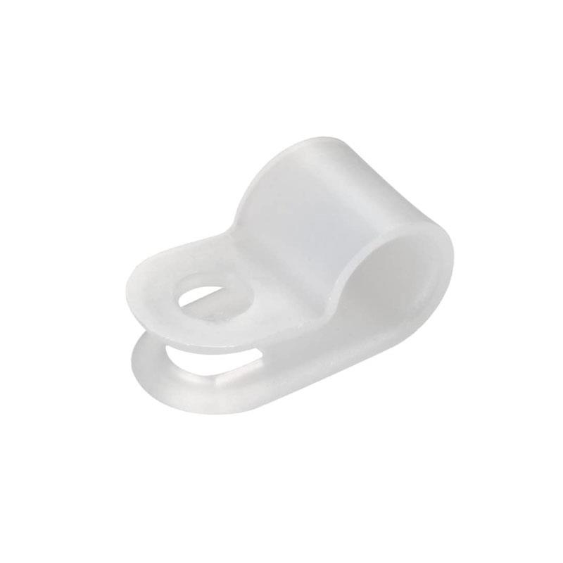 UC1 6.4mm Nylon RType Cable Clamp Organizer Cord Clips for Wire