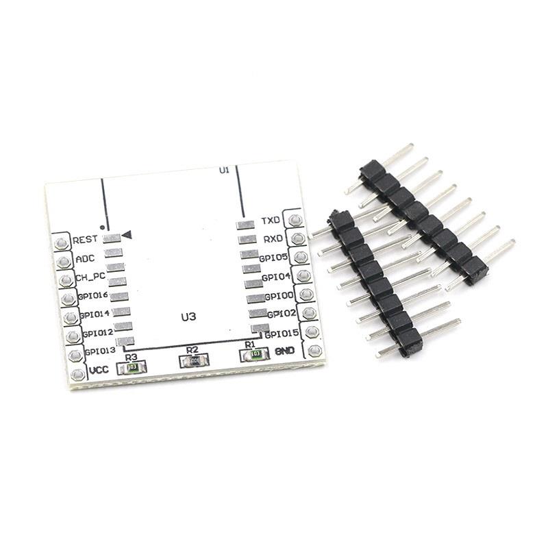 ESP8266 serial WIFI module adapter plate for ESP07 ESP08 ESP12E