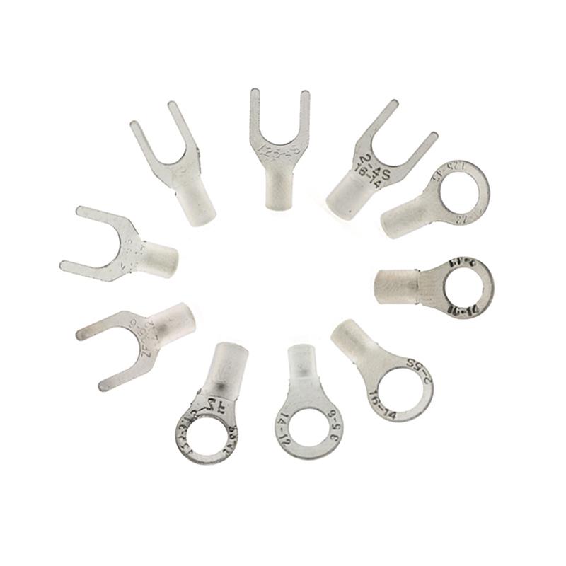 320PCS Cold Pressed OT/UT Fork Round Wire Connector Electrical Crimp