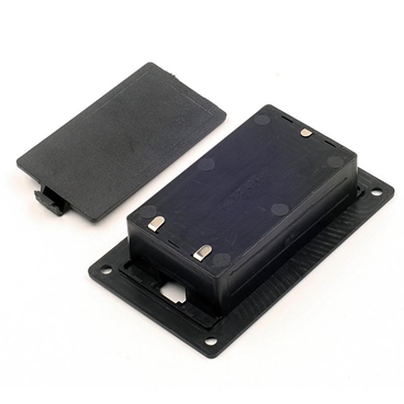 Dual Slot 18650 Battery Panel Mount Case