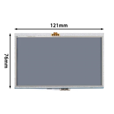 5 Inch TFT LCD HDMI Monitor with Touch Function for Raspberry Pi 3B/3B+/4B