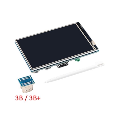 4 Inch TFT LCD HDMI Monitor with Touch Function for Raspberry Pi 3B/3B+/4B