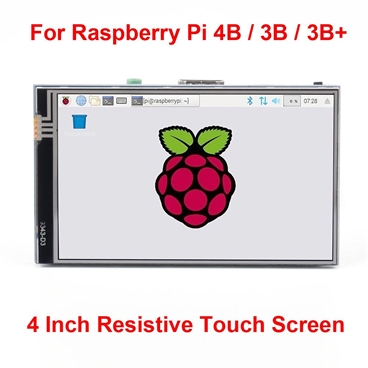 4 Inch TFT LCD HDMI Monitor with Touch Function for Raspberry Pi 3B/3B+/4B