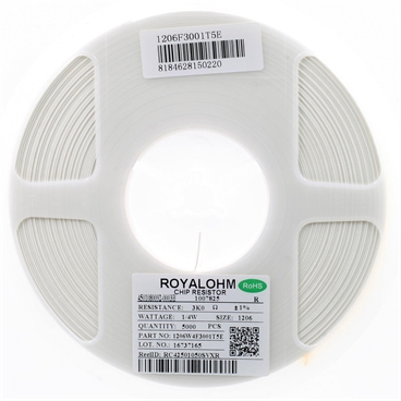 1206 SMD Chip Resistor 0R-10M